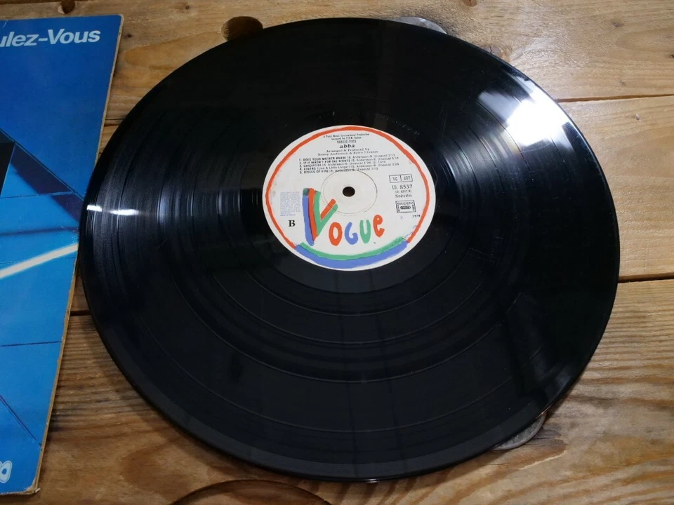 ABBA VOULEZ-VOUS LP 33T VINYLE EX COVER EX GATEFOLD ORIGINAL 1979 - Photo 4/4