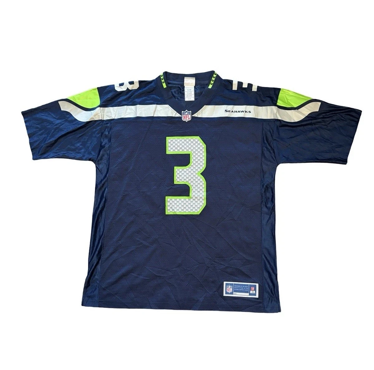 Seattle Seahawks Russell Wilson NFL Original Autographed Jerseys