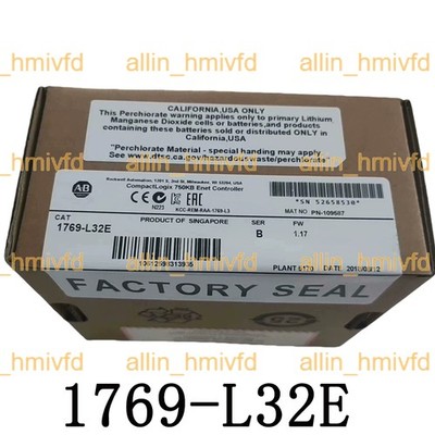 1PC NEW CompactLogix EtherNet Processor 1769-L32E SER B AB FREE SHIP