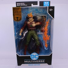 D2 McFarlane DC Multiverse DREAD LANTERN Green Gold Label Action Figure