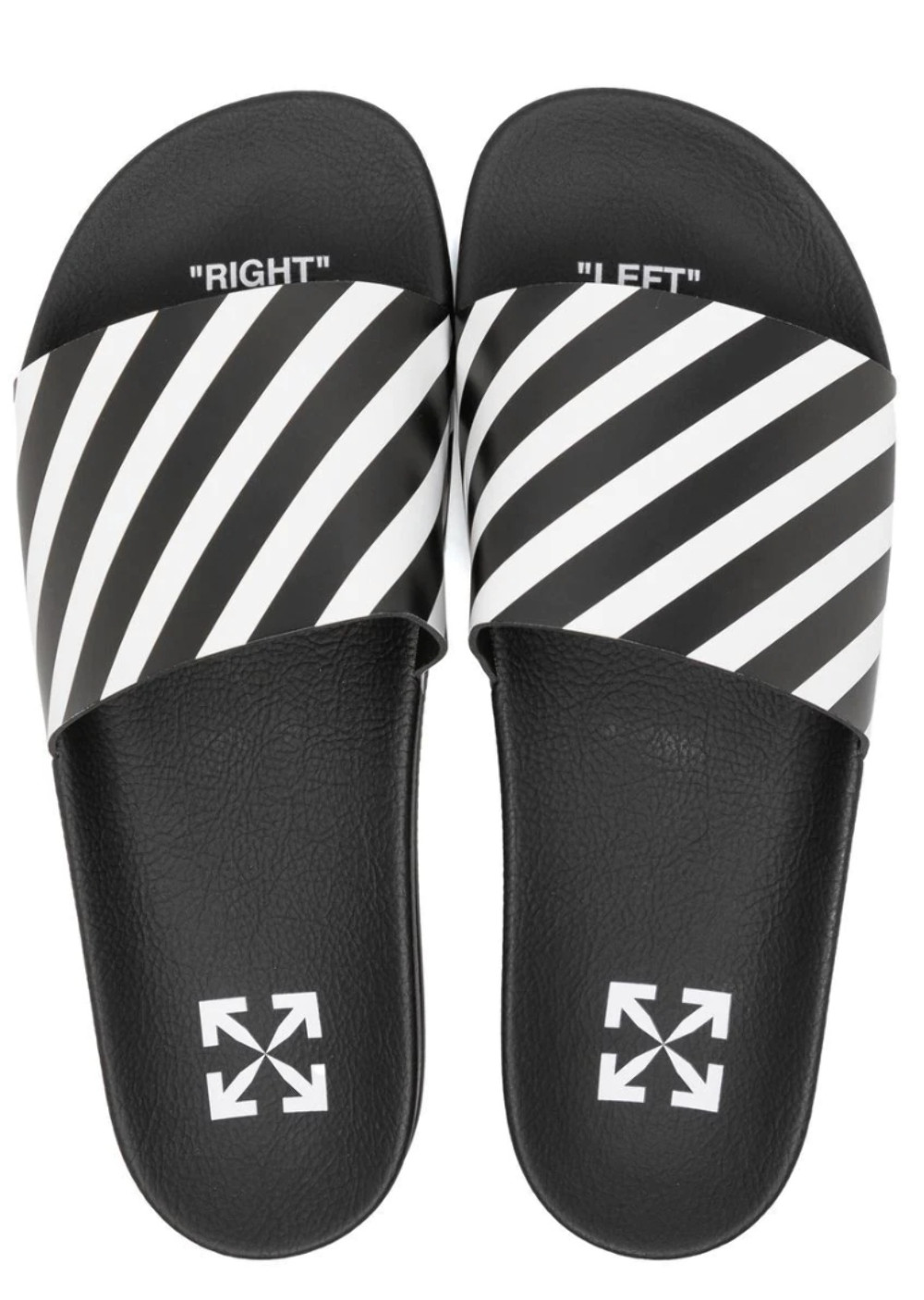 Off-White Mens Diag Slides 46 Brand New