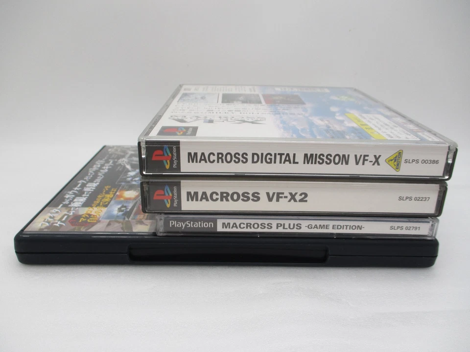 PS1 Macross VF-X VF-X2 Game Edition PS2 Super Dimension Fortress Macross Japan - Image 4 of 4