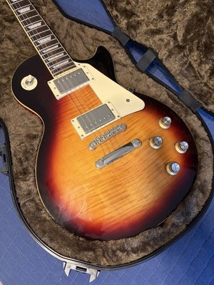 2020 Epiphone Les Paul Standard 60s Bourbon Burst + Gator TSA Flight Case