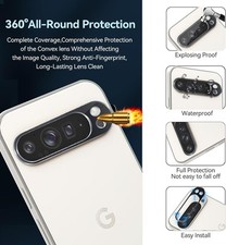 3 x Pcs Clear Camera Lens Film Protector For Google Pixel 9A/9 Pro XL/9 Pro/9