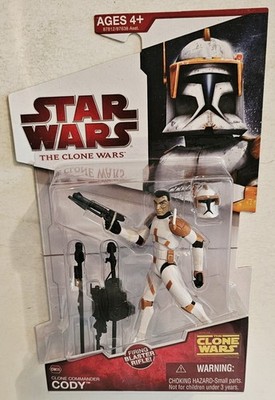 STAR WARS THE CLONE WARS CW28 CLONE COMMANDER CODY 3.75'' ACTION FIGURE 