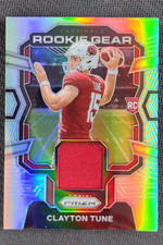 2023 Panini Prizm Clayton Tune Rookie Gear Jersey Silver RC #RG-CT