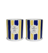 Paquete de 2 velas de limoncello perfumadas Trader Joe's de 9 oz
