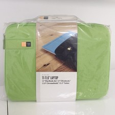 New Case Logic 11.6" Laptop Ultrabook Chromebook Sleeve Case Lime Green LAPS-111