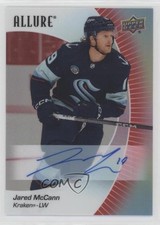 2023-24 Upper Deck Allure Red Rainbow Auto Jared McCann #69 Auto 11jd