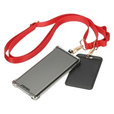 Universal Cell Phone Lanyard for Concerts, Red