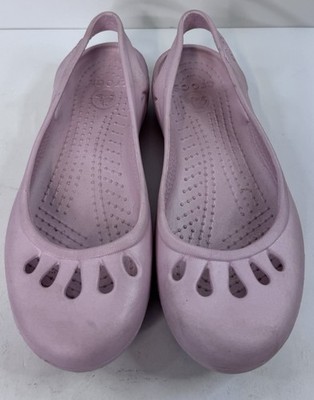 Crocs Flats Kadee Slip-On Ballet Pink Women's Size 6