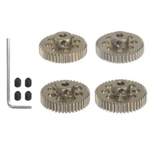 48P Pinion Motor Gear Set 40T 41T 42T 43T 1/8" RC Motor Shaft 7075 Aluminum