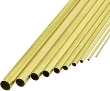 Brass Tube, 1.5Mm 2.5Mm 3.5Mm 4.5Mm 5.5Mm 6.5Mm 7.5Mm 8.5Mm 9.5Mm 11Mm OD X 0.2M