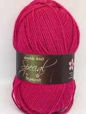 Lot 6 Skeins Color # 1435  Stylecraft Special DK Yarn ~100g Ea. Preowned READ