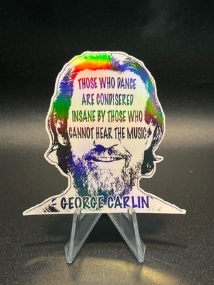 George Carlin Quote Sticker Collection