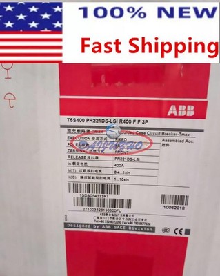 1PC NEW ABB Breaker T5S400 PR221DS-LSI R400 F F 3P 1SDA054333R1
