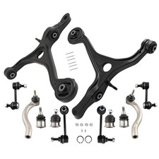 12x Front Lower RH & LH Control Arms Sway Bar Links for 2004 - 2008 Acura TSX