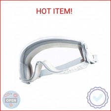 Honeywell Uvex Stealth Safety Goggles with Clear HydroShield Anti-Fog Lens, Grey