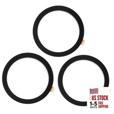 Universal Metal Ring Sticker for Magnetic Charger Compatible with 3 x Black