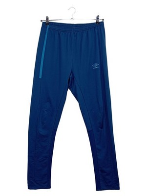 Umbro Trainingshose Herren Jogginghose Gr. L Blau Sporthose Polyester