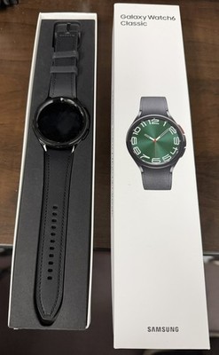 New Samsung Galaxy Watch 6 Classic 47mm   Black (SM-R960)