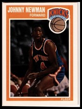 1989-90 Fleer #102 Johnny Newman
