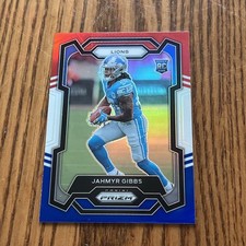 2023 Prizm Football Jahmyr Gibbs Red White & Blue Prizm No.331