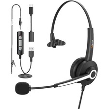 Wantek Call Center Headset