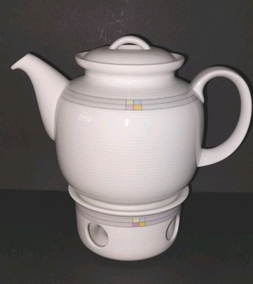 Thomas Trend Derby Tee Kaffee Kanne Stövchen 6-8 Personen 1,2 l Topzustand  
