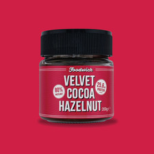 Foodwick Hazelnut Cocoa Date Spread - Date Sweetened - Only 3 Ingredients Vegan