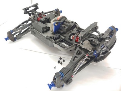 Traxxas E-Revo 2.0 1/8 Monster Truck Roller Slider Chassis Good Conditon