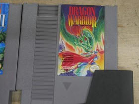 Dragon Warrior & Dragon Warrior 2 (Nintendo NES) Tested Authentic Cart + Sleeve