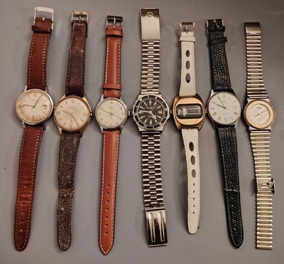 SET UHR WATCH MECHANISCH WYLER VETTA FABUNA ASTRAL YEMA NAPPEY POLYMAC VINTAGE