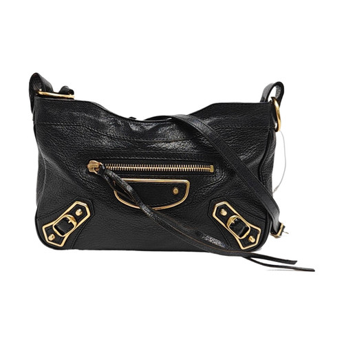 BALENCIAGA Classic Metallic Edge City Handbags Suede