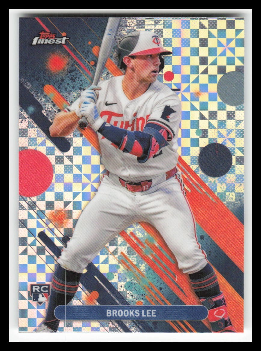 2025 Finest Checkerboard Refractors #31 Brooks Lee