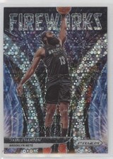 2021-22 Panini Prizm Fireworks Fast Break Prizm James Harden #14 3m8