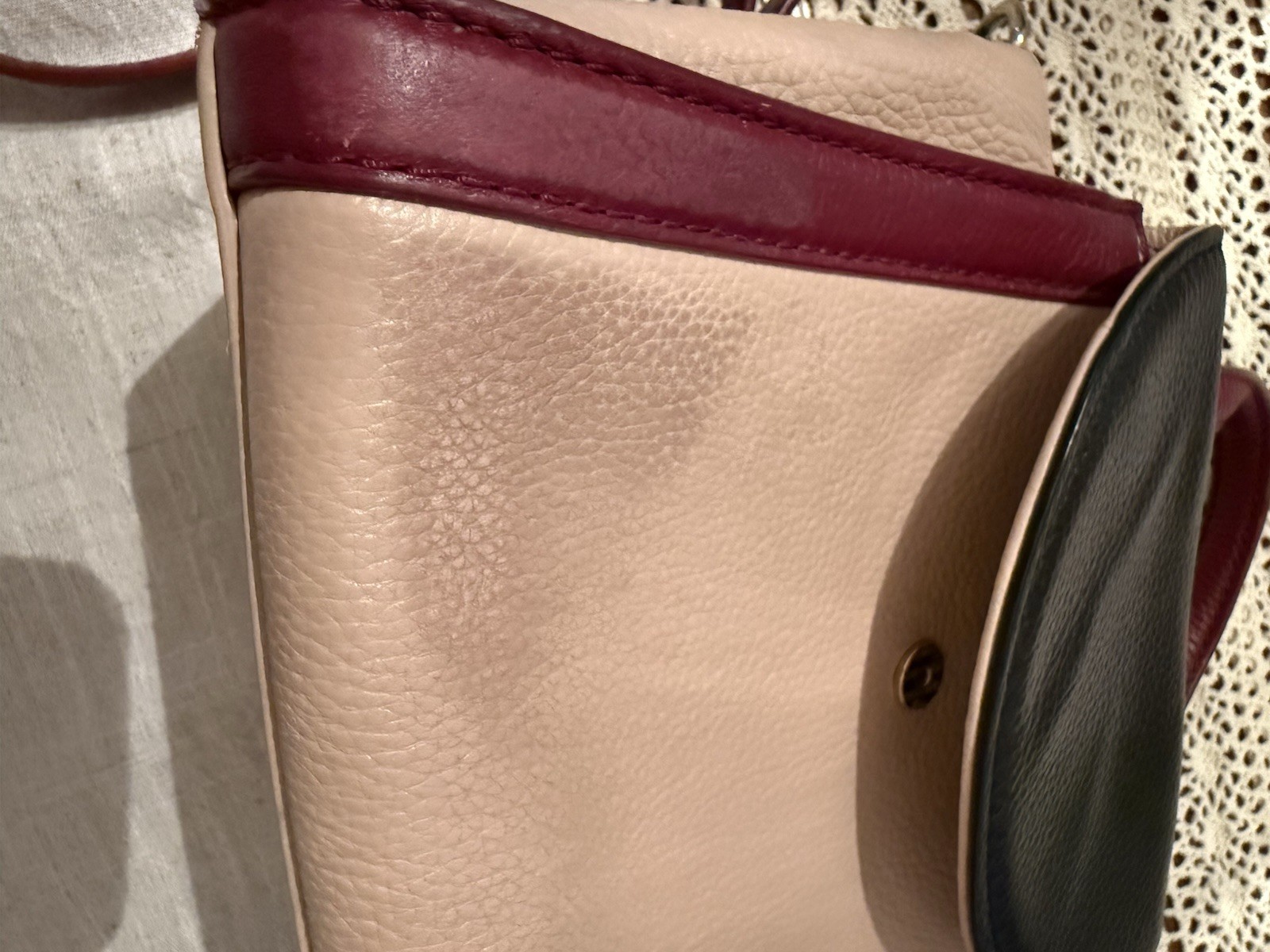 Kate Spade Cobble Hill Adrien Leather Satchel Crossbody Bag tote thumbnail 7