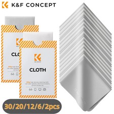 K F CONCEPT 15x18cm Premium Microfiber Cleaning Cloths Lens Cleaning Cloth for C