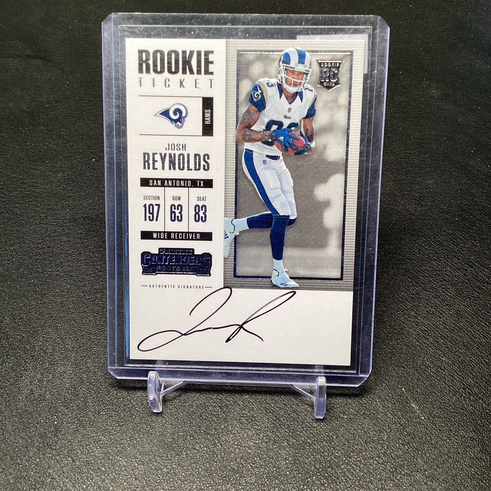 Josh Reynolds Panini Contenders #335 Autograph