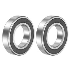 60/32-2RS Deep Groove Ball Bearing, 2pcs 32 x 58 x 13mm, ZV4 Double Rubber
