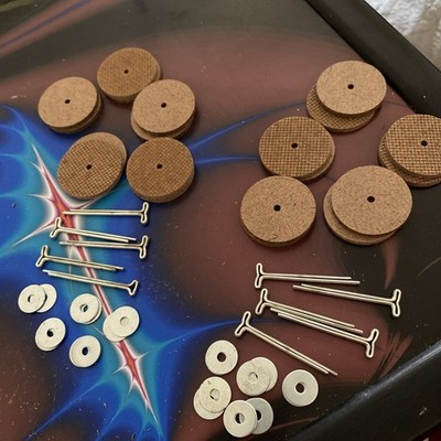Teddybär / Spielzeug Splinte Gelenke 10 Paar (ergibt 2 Bären) Neu Größe 30 mm