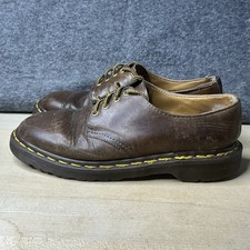 Vintage Doc Dr. Martens Oxford Shoes 1561/59 Brown Size 5 Made In England