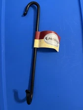 Panacea 8 In. Black Powder-Coated Wrought Iron S-Hook Plant Hanger 89409 Panacea