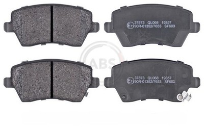 A.B.S. Bremsbelagsatz Scheibenbremse 37873 für K14 NOTE E12 MICRA NISSAN 5 4 DIG
