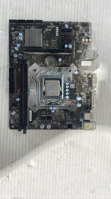MSI H110M PRO-VD PLUS LGA 1151 DDR4 Micro-ATX Intel Gen 6/7 Desktop Motherboard