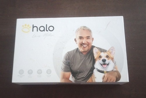 Halo GPS Dog Collar + wireless fence system + Gps Tracker . Size S , Ivory ,Nice