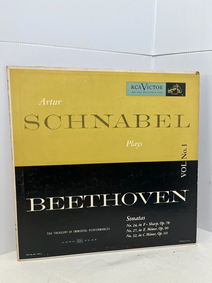 Vintage Lot of 7 Beethoven Vinyl Records 1950s - Gulda, Schnabel, Bruno Walter — 第 4/4 张图片