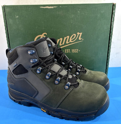 NIB 10 D MENS DANNER 13864 VICIOUS 4.5'' GORE-TEX WP COMP TOE BOOTS BLACK/BLUE