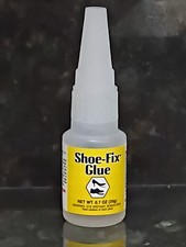 Shoe-Fix Glue Professional Grade Repair Adhesive Clear Drying Flexible NWOT 