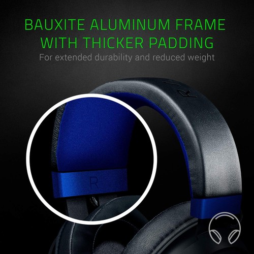 Razer Kraken Lightweight Gaming Headset - Black/Blue (New) - Picture 5 of 5